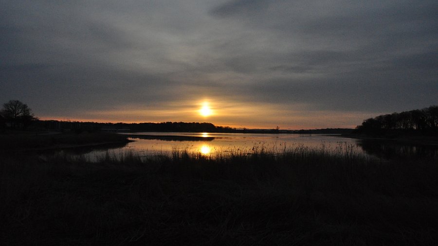 solopgang over sildekulen